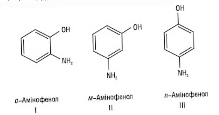 Аминофенoлы (химические свойства)