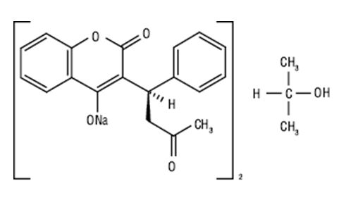 Варфарин натрия клатрат (Warfarinum natricum clathratum) - применение, формула, фармакология